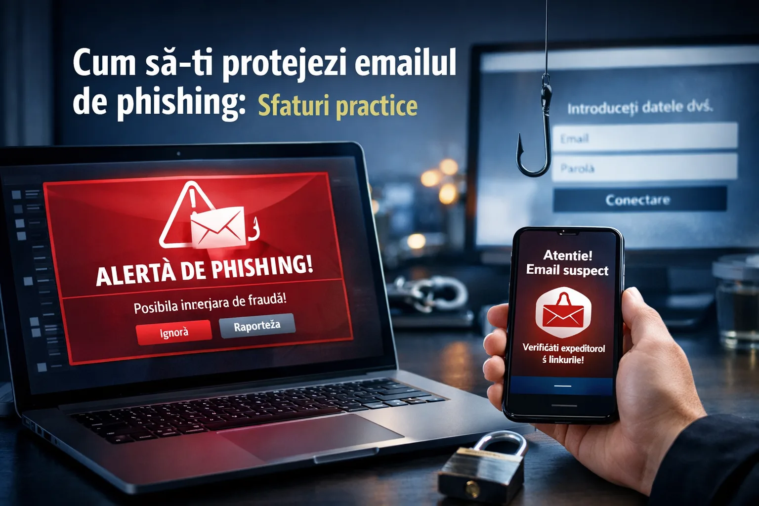 Cum să-ți protejezi emailul de phishing: sfaturi practice