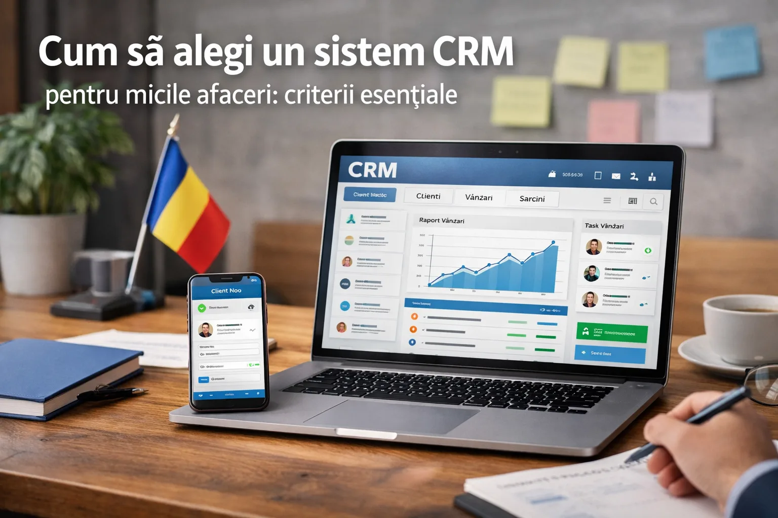 Cum să alegi un sistem CRM pentru micile afaceri: criterii esențiale