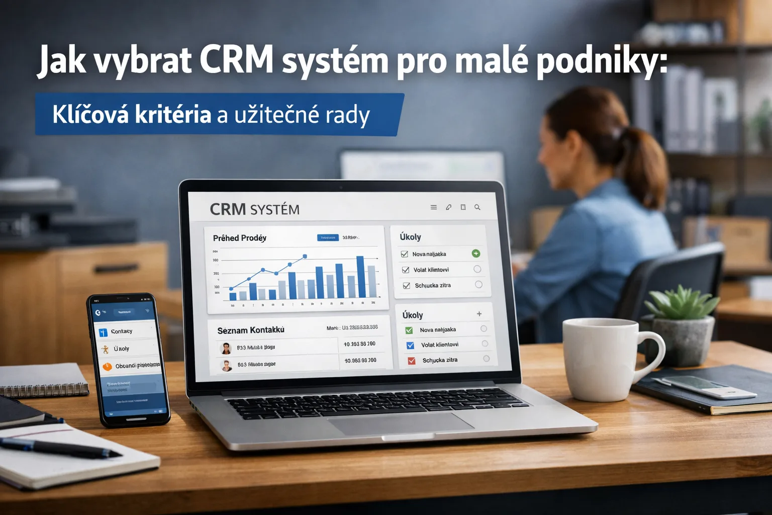 Jak vybrat CRM systém pro malé podniky: klíčová kritéria