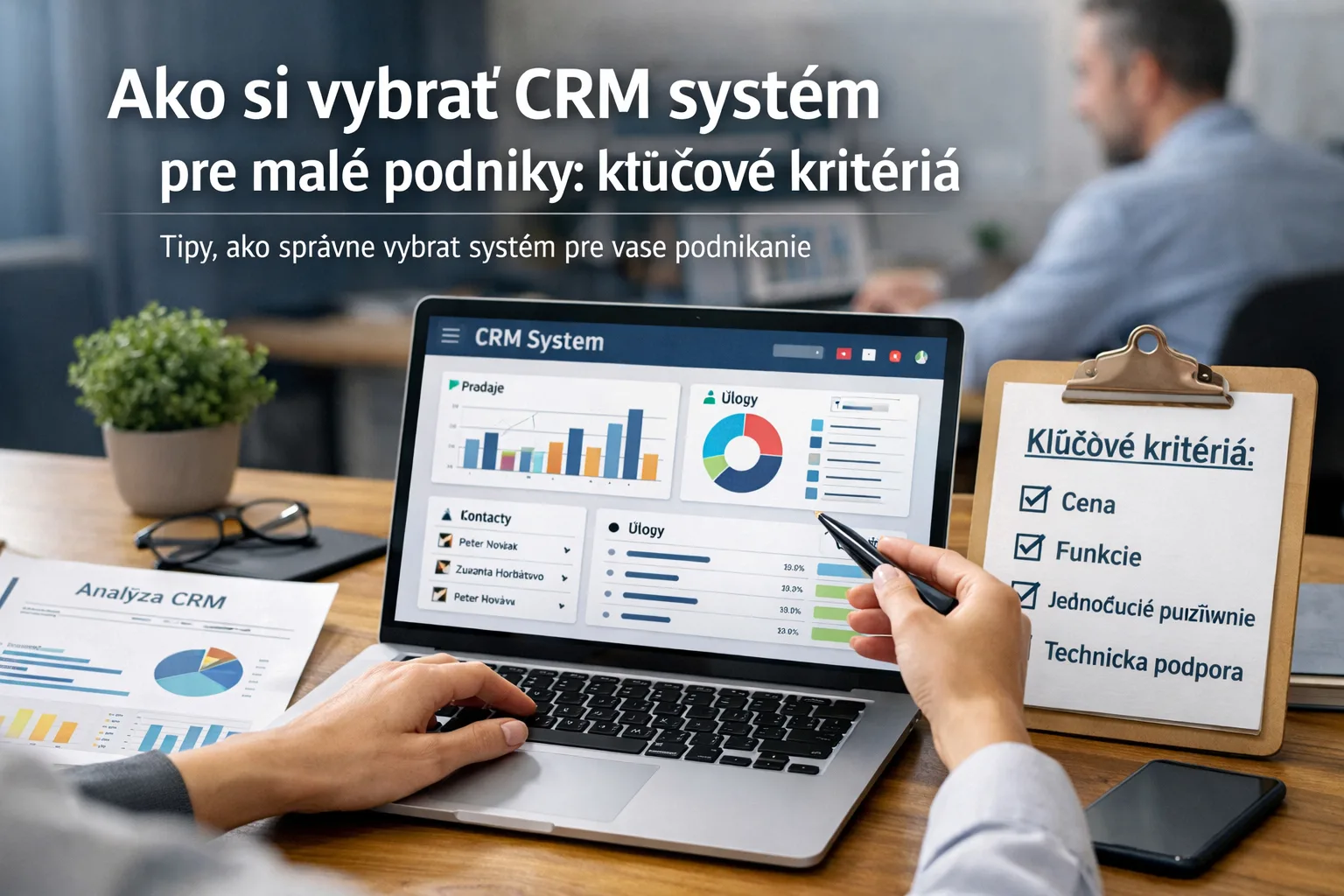 Ako si vybrať CRM systém pre malé podniky: kľúčové kritériá