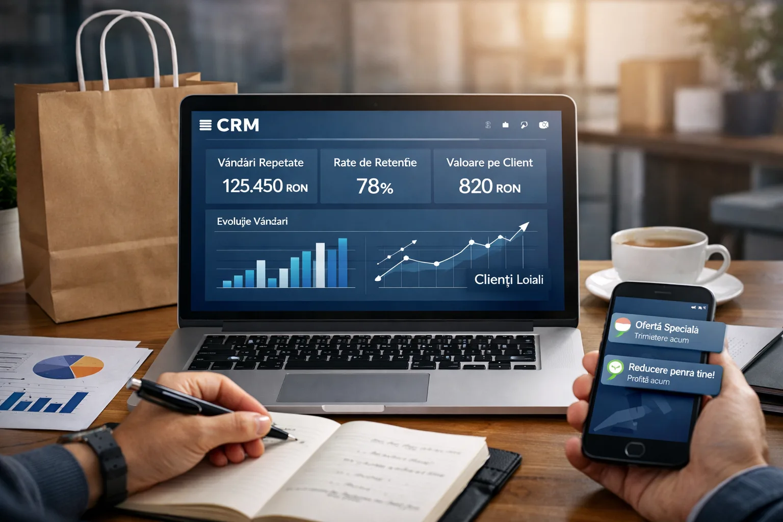 Vânzări repetate prin CRM: cum să câștigi de la clienții care au cumpărat deja