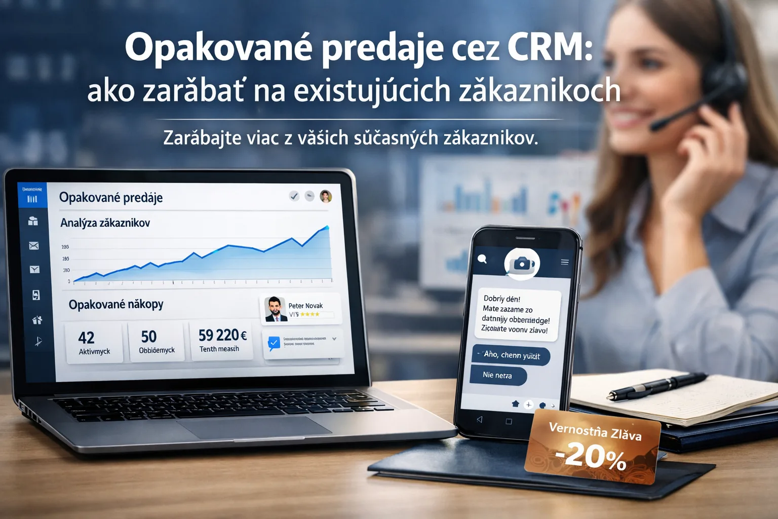 Opakované predaje cez CRM: ako zarábať na existujúcich zákazníkoch