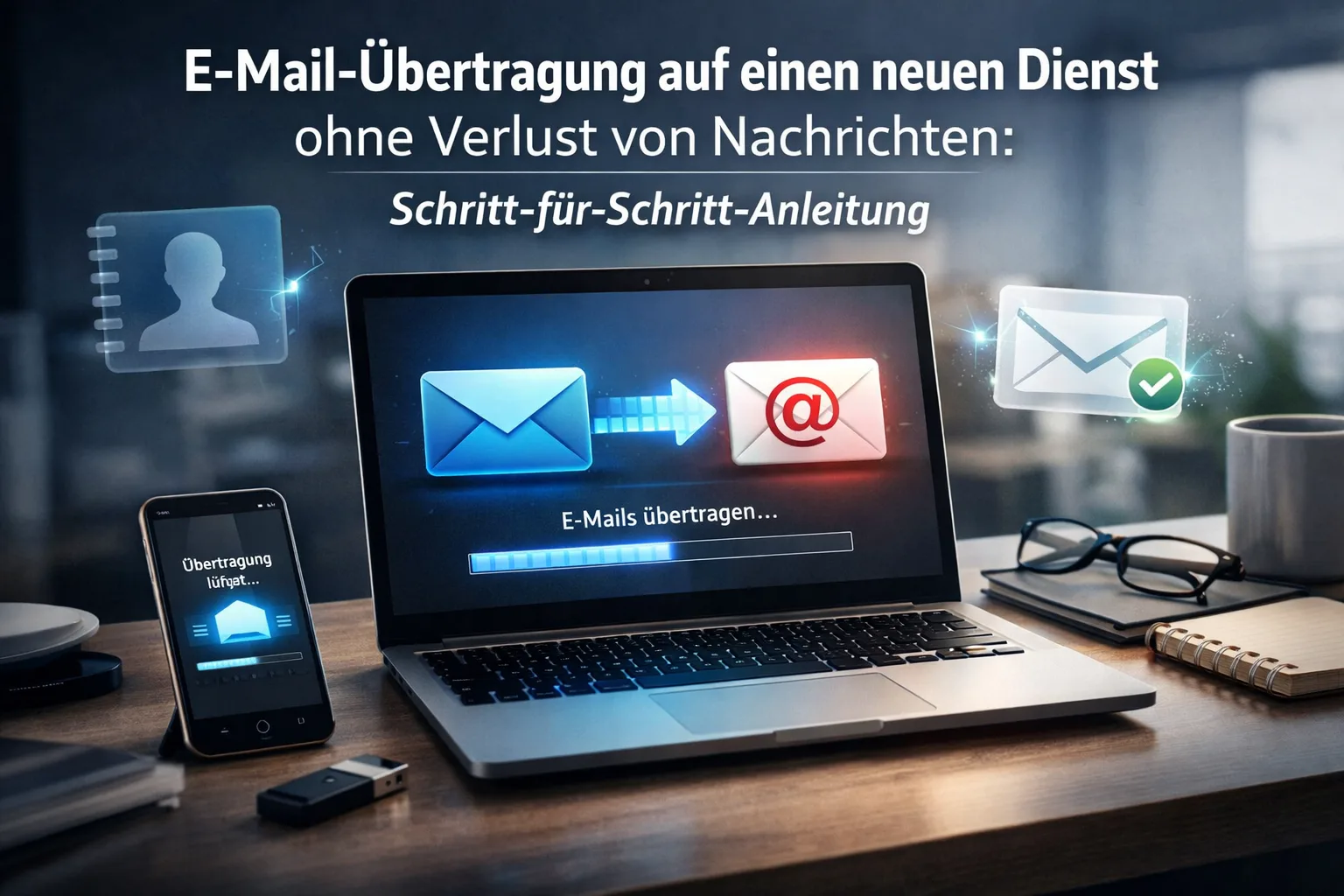 E-Mail-Übertragung auf einen neuen Dienst ohne Verlust von Nachrichten: Schritt-für-Schritt-Anleitung